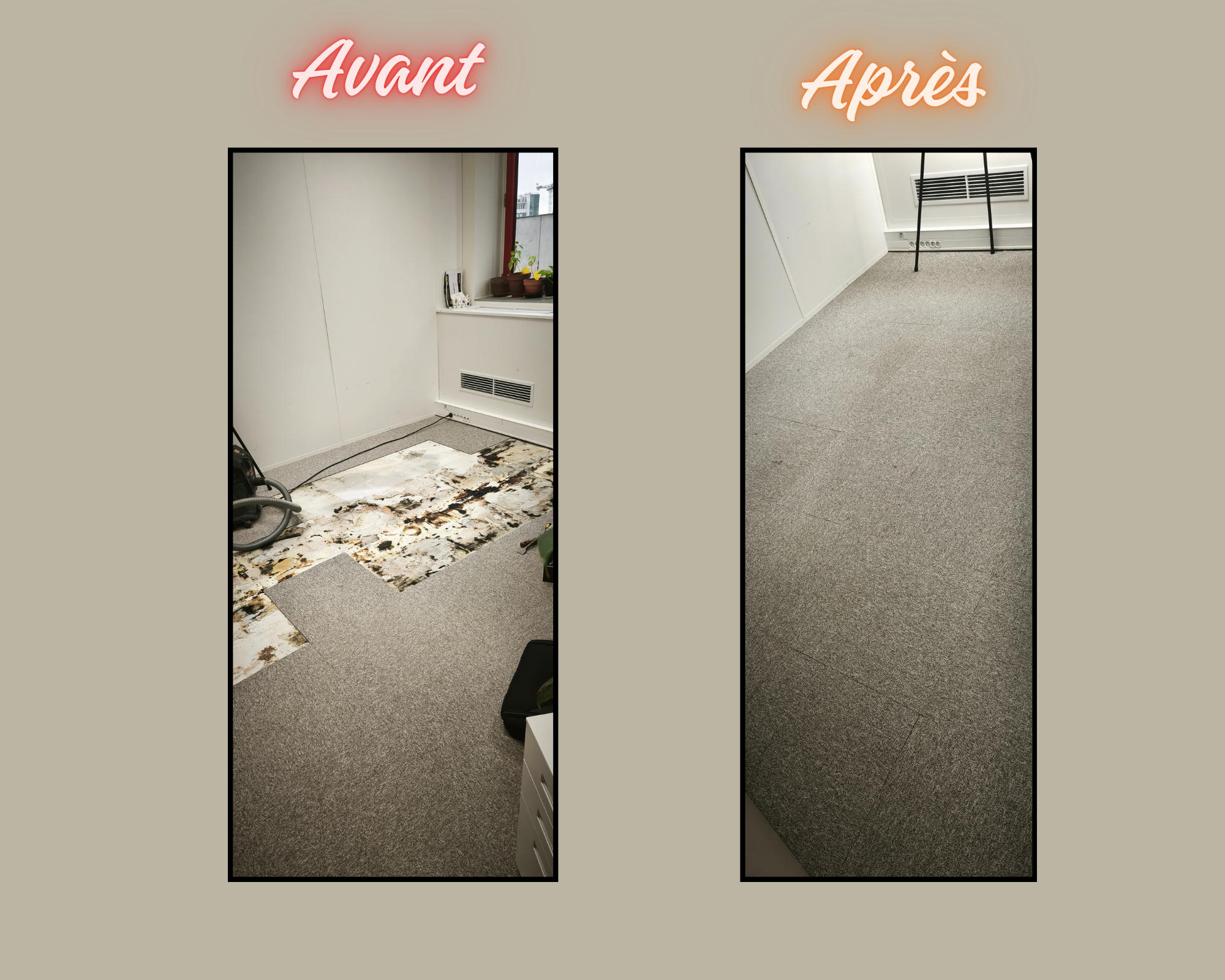 Remplacement dales moquettes Lyon3
